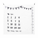 Newborn Baby Milestone Blankets DIY Photography