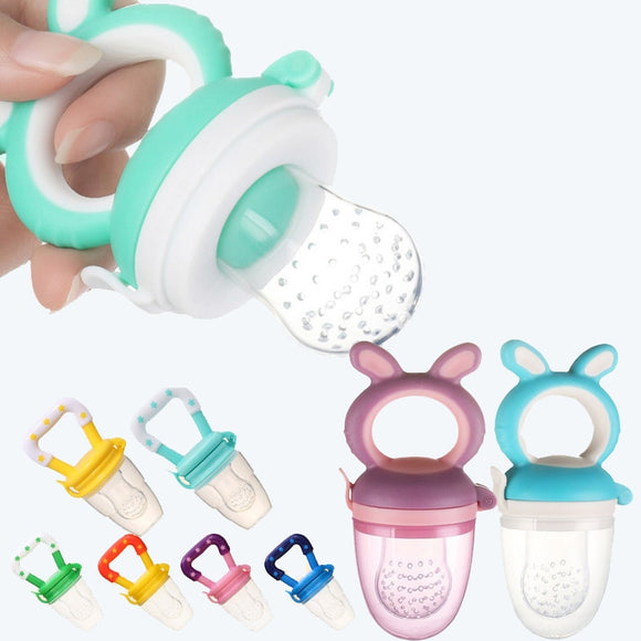 Baby Pacifiers Feeder Kids Fruit feeding nipple